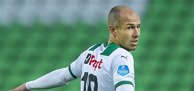Foto: Robben negeert critici: 