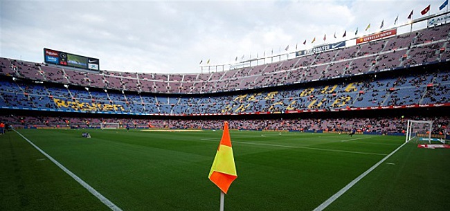 Foto: 'Harde kern razend op FC Barcelona'