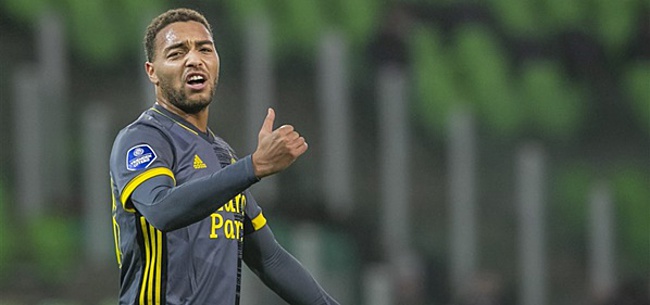 Foto: Feyenoord verslaat Vitesse met 6-2: vier goals Dessers