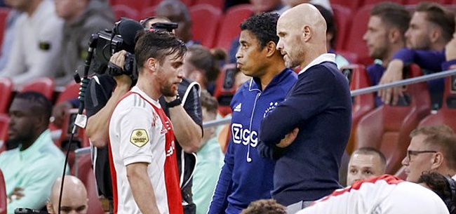 Foto: Ajax-bankzitter sneert naar Ten Hag: 'Maar één keer'
