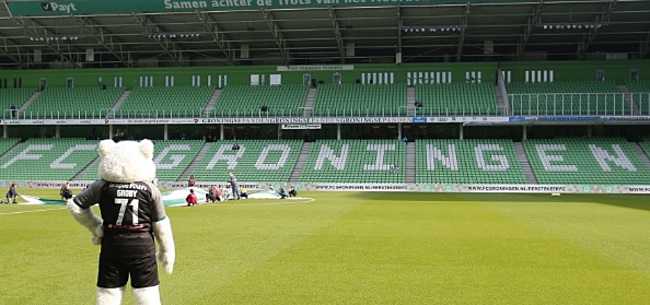Foto: 'In mijn tijd was de sfeer bij FC Groningen fantastisch, nu is het leeg'