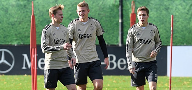 Foto: Frenkie de Jong: 'De Ligt gaat Ajax een recordbedrag opleveren'