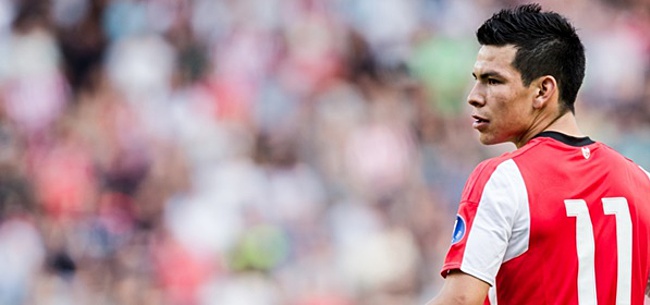 Foto: PSV'er Lozano maakt kans op prestigieuze eretitel