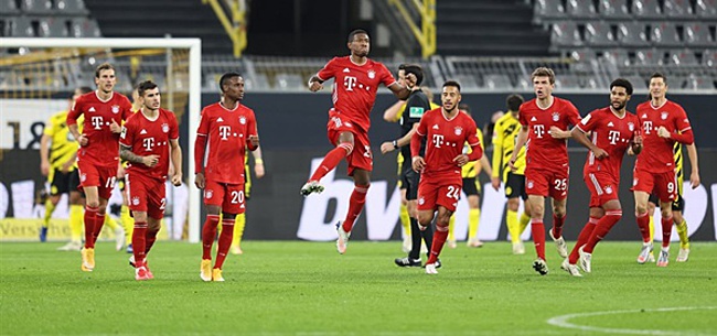 Foto: Bayern München deelt tik uit aan Borussia Dortmund