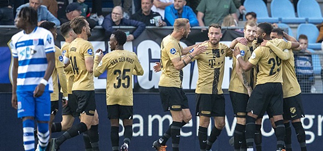 Foto: FC Utrecht en Vitesse op jacht naar Europees voetbal