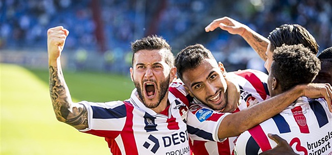 Foto: Willem II-spelers als helden onthaalt voor Europa League-wedstrijd