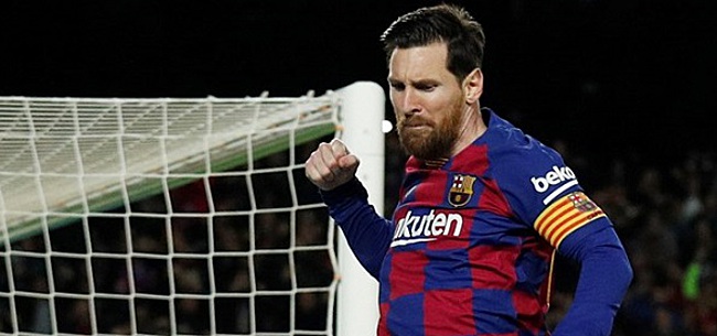 Foto: Messi waarschuwt coach Setién: 