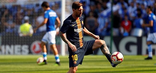 Foto: 'Ik hoop dat de afwezigheid van Messi van korte duur is'