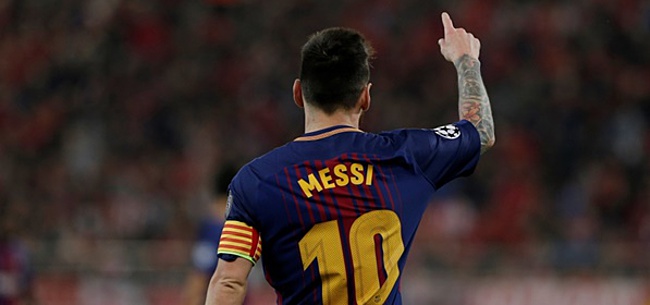 Foto: 'Messi met handen in het haar na transfernieuws vanuit Chelsea'