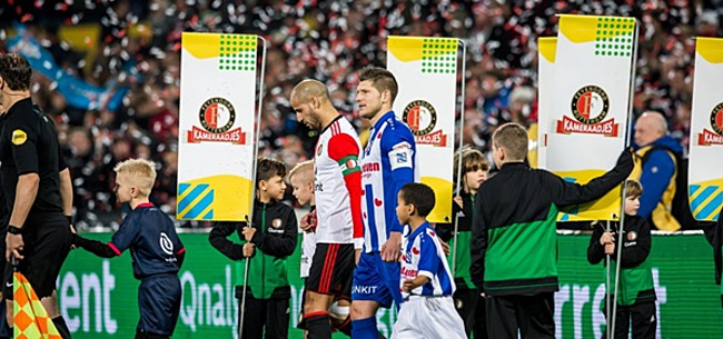 Foto: Feyenoord in de Kuip niet verder dan gelijkspel tegen sc Heerenveen