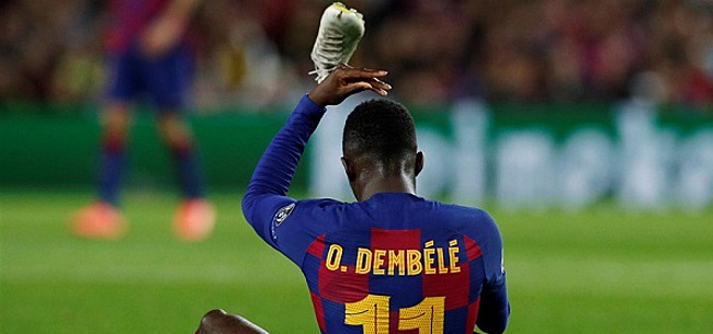 Foto: Dembélé wéér geblesseerd twee dagen na comeback