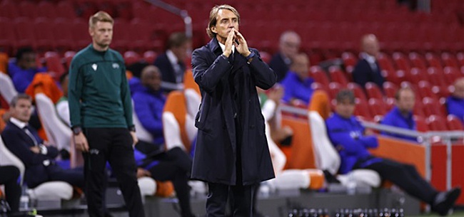 Foto: Mancini geniet van Oranje-uitblinker: 'Wát een speler, een van de besten'