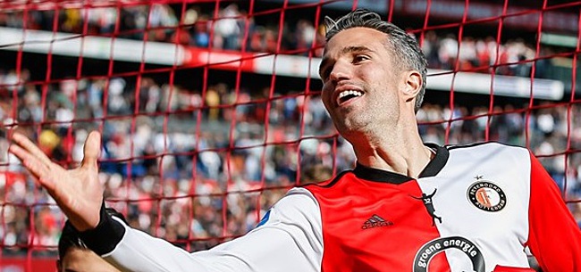 Foto: Jarige Van Persie kiest zijn allermooiste Feyenoord-goal uit