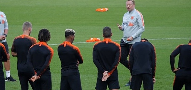 Foto: Oranje-debutant: 'Het is gewoon leuk dat we hier met zoveel PSV'ers zijn'