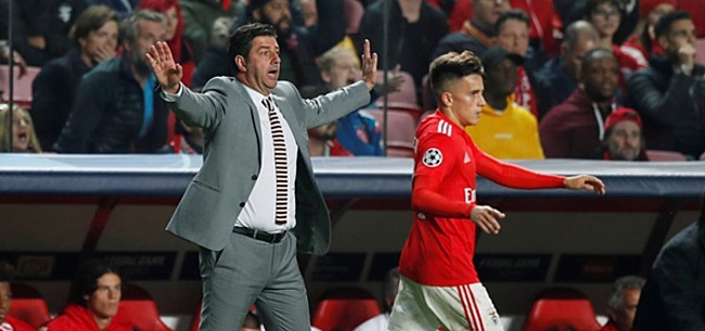 Foto: Benfica-trainer rept van lucky Ajax: 'Wij hadden de overwinning verdiend'