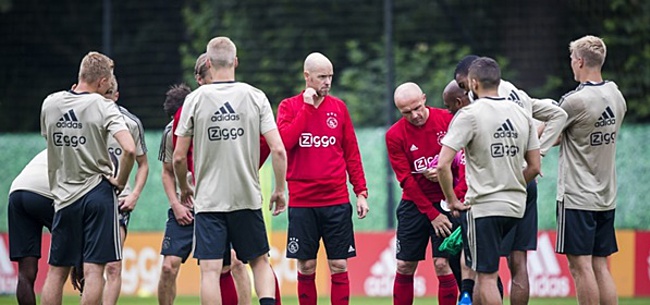Foto: 'Ten Hag verrast met opstelling Ajax tegen Benfica'