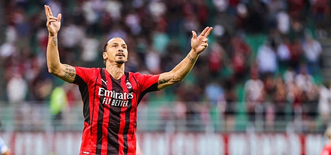 Foto: 'Zwaargeblesseerde Zlatan gaat langer door bij AC Milan'