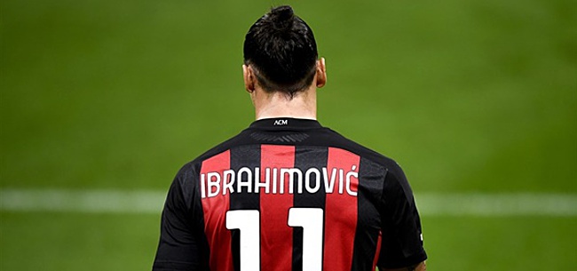 Foto: Ibrahimovic test positief op coronavirus voorafgaand aan Europa League-duel